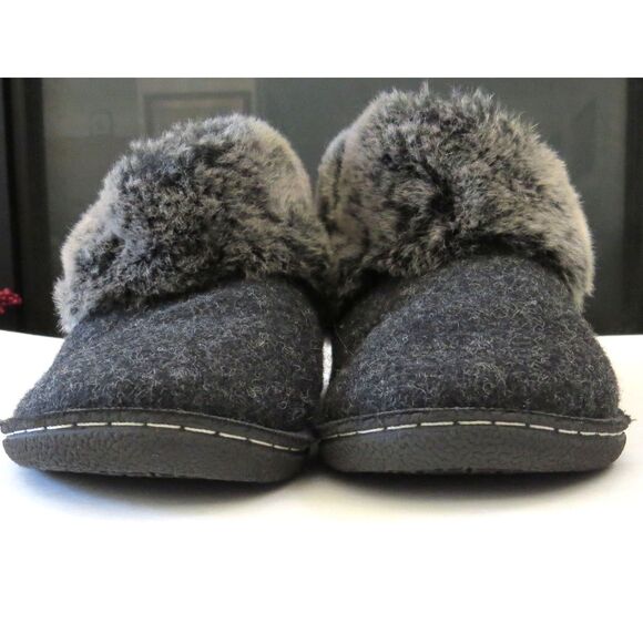 Woolrich Women's Grand Lodge Wool Slipper with Rubber Sole  size 6 EUC - Picture 3 of 6